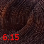 краска Kapous Studio 6.15 Темный пепельно-махагоновый блонд